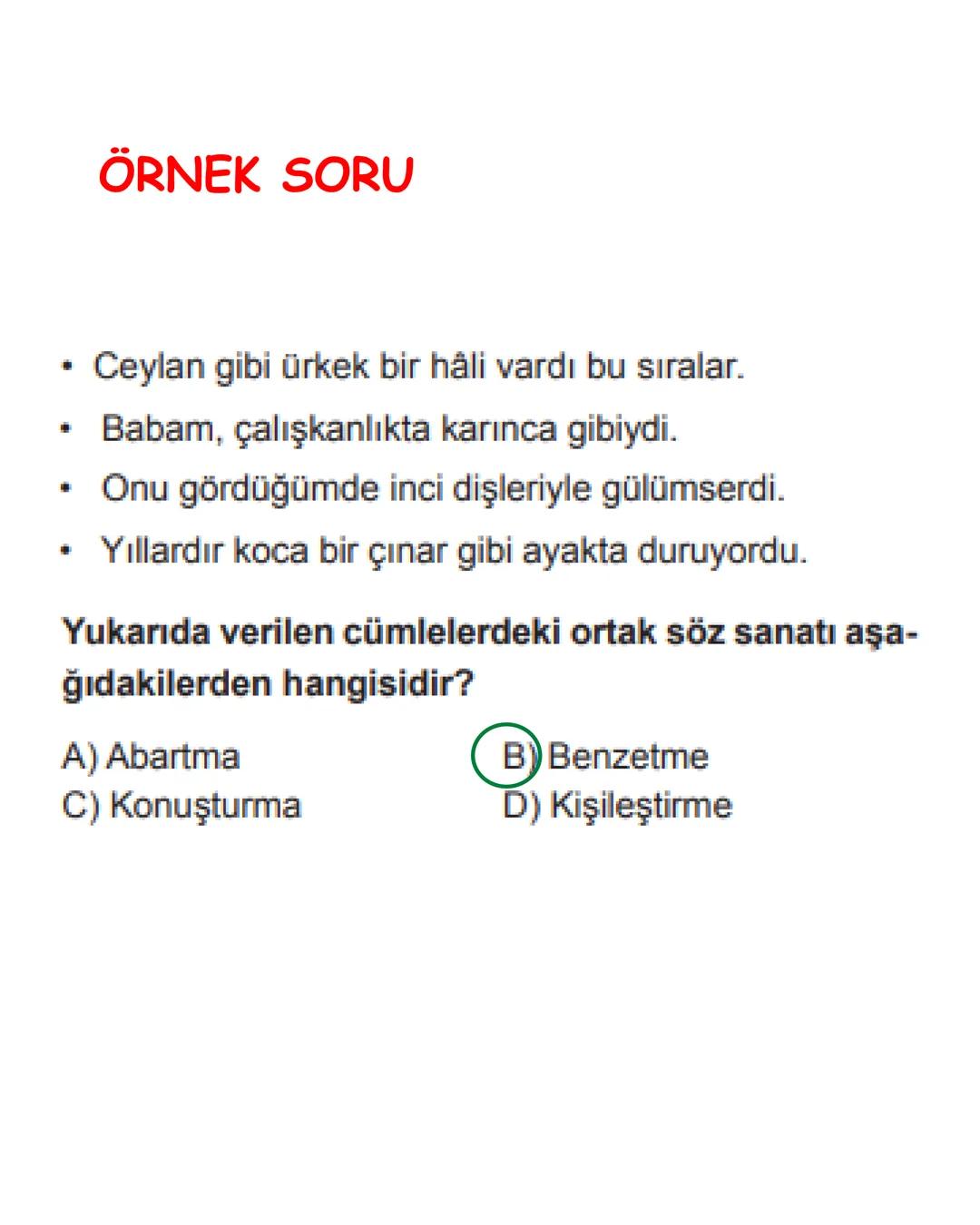 # 7. SINIF
# TÜRKÇE
# SÖZ SANATLARI
# KONU ÖZETİ
Instagram: egitimsiz_olmaz # 1 Benzetme (Tesbih)
Tanım: Aralarında ilgi bulunan iki şey