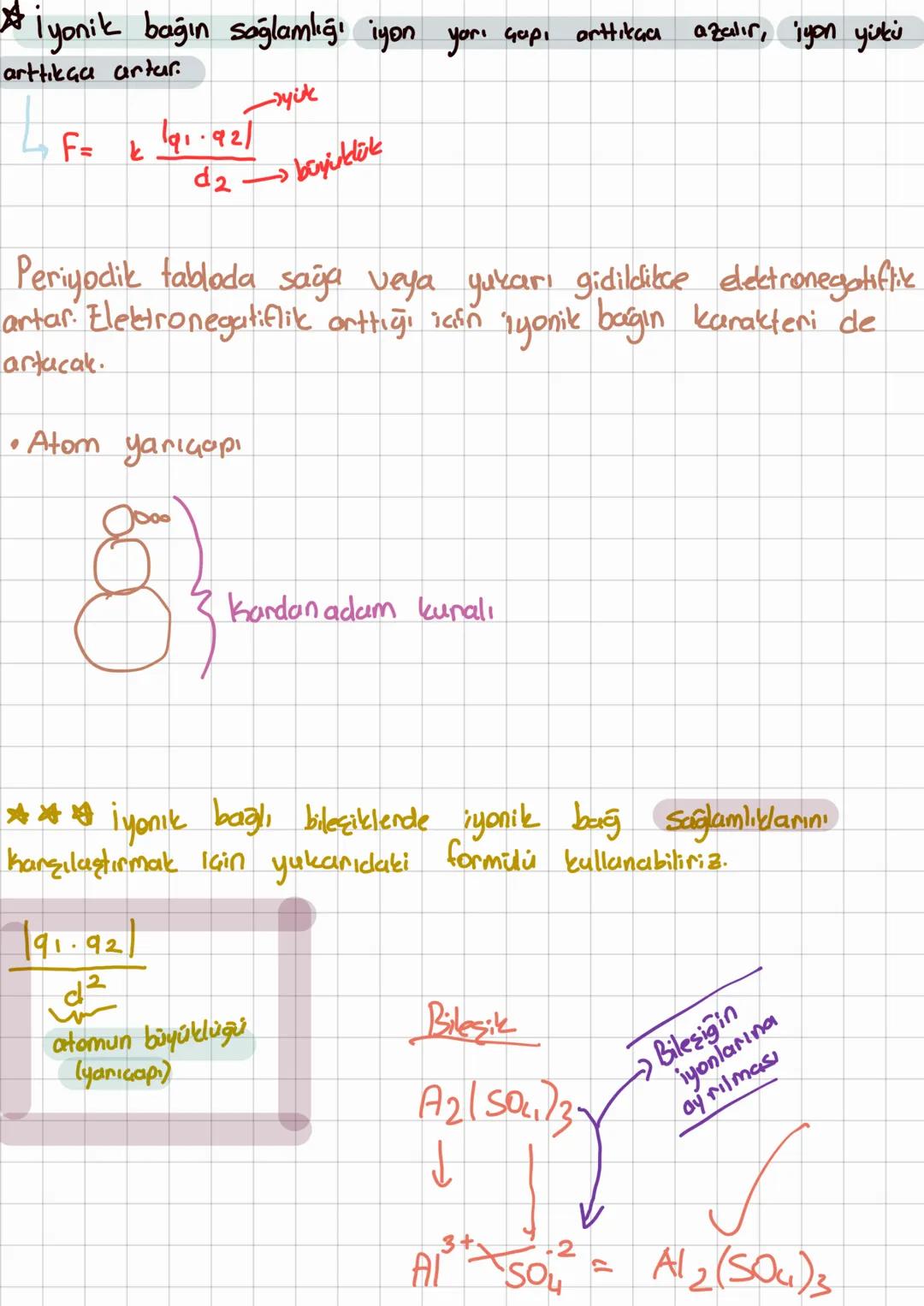 Kovalent Bag-Ametal atomlar arasında
iyonik Bağ
Metalik bag
Güçlü
Elementlerin bağ kapasiteleri
Sorulursa Levis yapısından faydalanıyoruz.
: