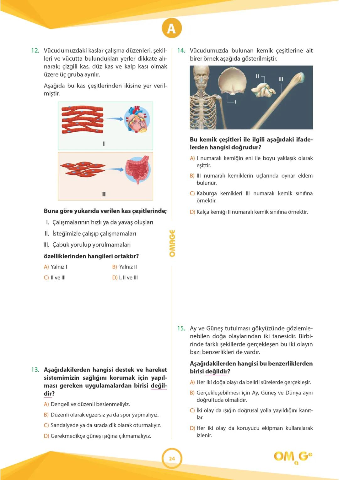 241003
6.
SINIF
SÜREÇ DEĞERLENDİRME
UYGULAMASI
Adı Soyadı:
Okulu:
Sınıfı / Şubesi:
Numarası:
SÖZEL BÖLÜM
A
KİTAPÇIĞI
Dersler Soru Sayı