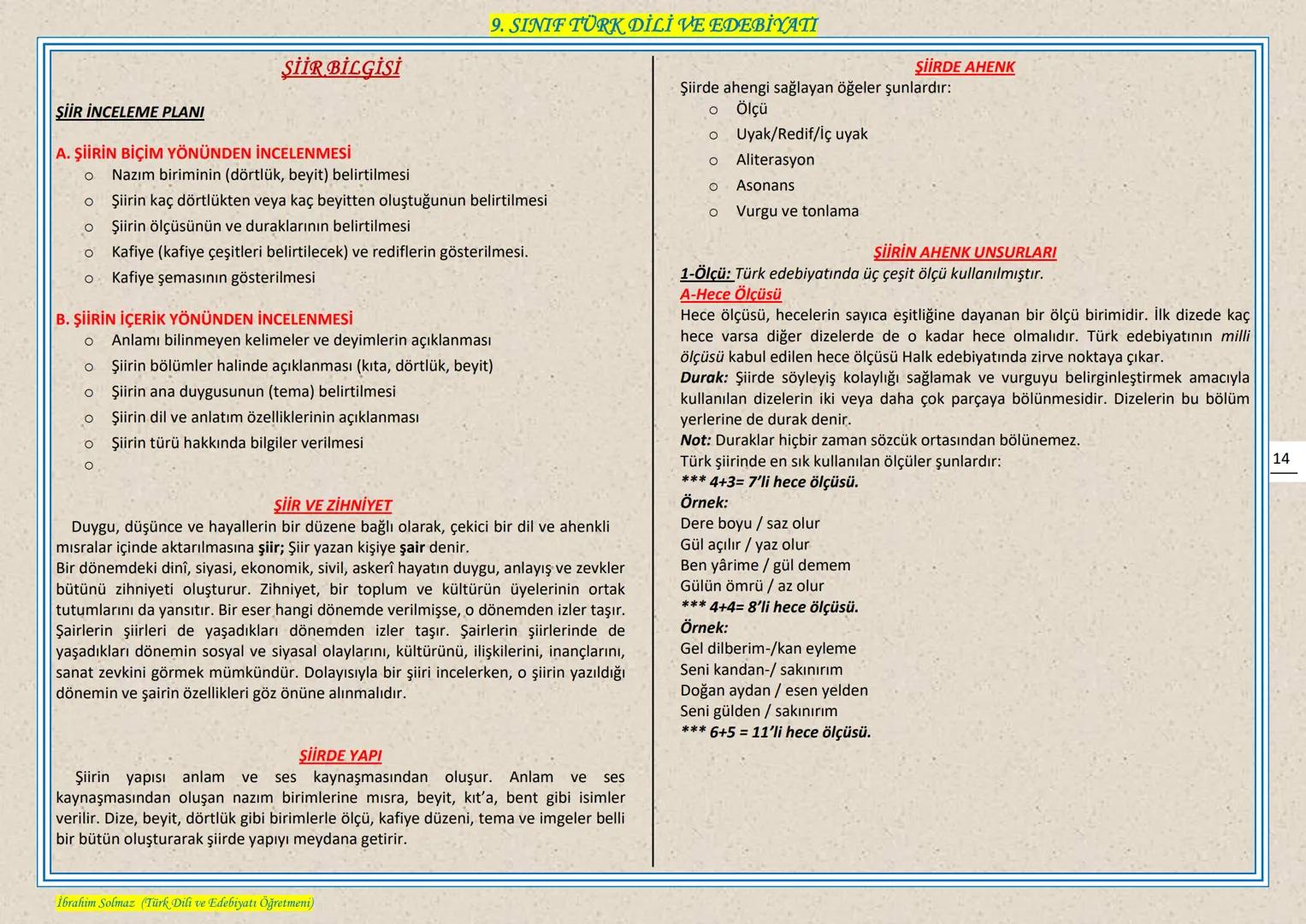 # 9. SINIF TÜRK DİLİ VE EDEBIYATI
## EDEBIYAT NEDIR?
Edebiyat, kişinin duygu ve hayallerini, kendine özgü bir dil kullanarak, estetik kura