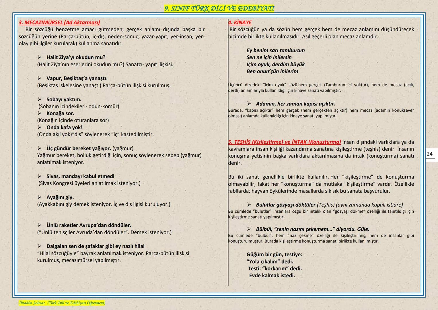 # 9. SINIF TÜRK DİLİ VE EDEBIYATI
## EDEBIYAT NEDIR?
Edebiyat, kişinin duygu ve hayallerini, kendine özgü bir dil kullanarak, estetik kura