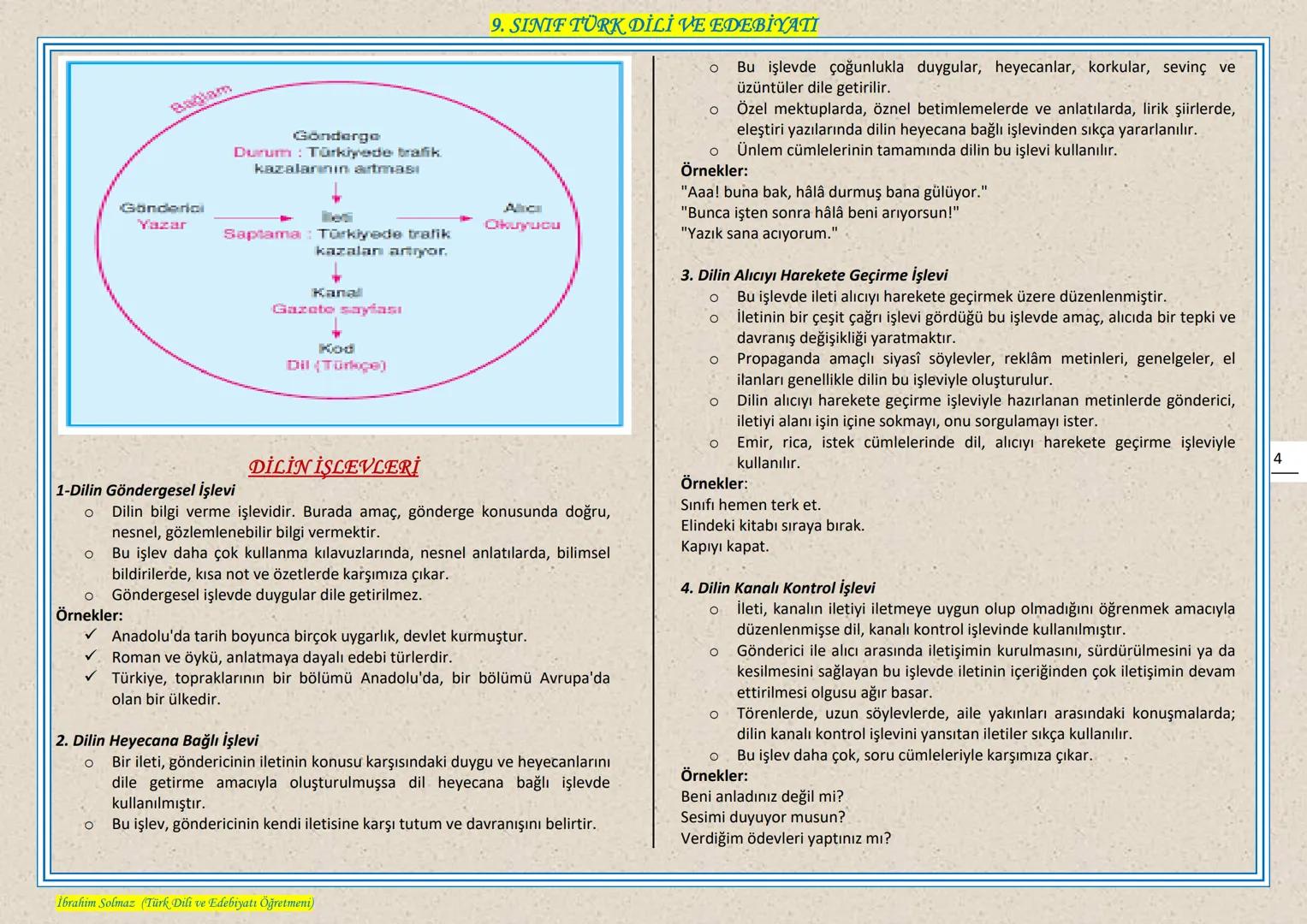 # 9. SINIF TÜRK DİLİ VE EDEBIYATI
## EDEBIYAT NEDIR?
Edebiyat, kişinin duygu ve hayallerini, kendine özgü bir dil kullanarak, estetik kura