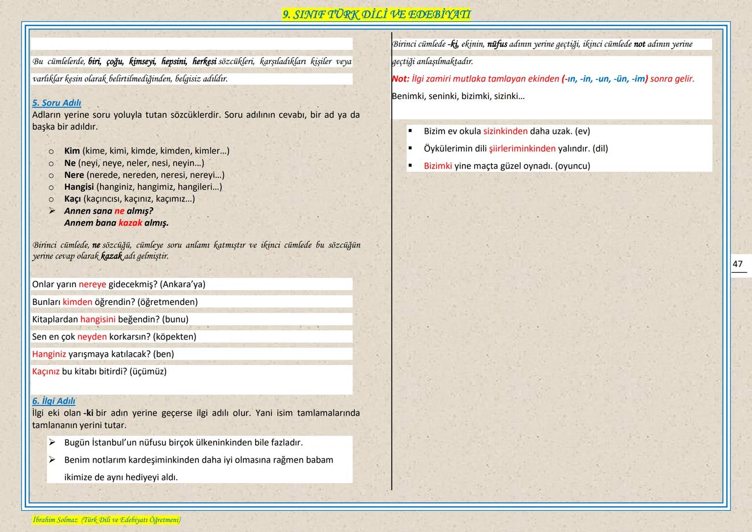 # 9. SINIF TÜRK DİLİ VE EDEBIYATI
## EDEBIYAT NEDIR?
Edebiyat, kişinin duygu ve hayallerini, kendine özgü bir dil kullanarak, estetik kura