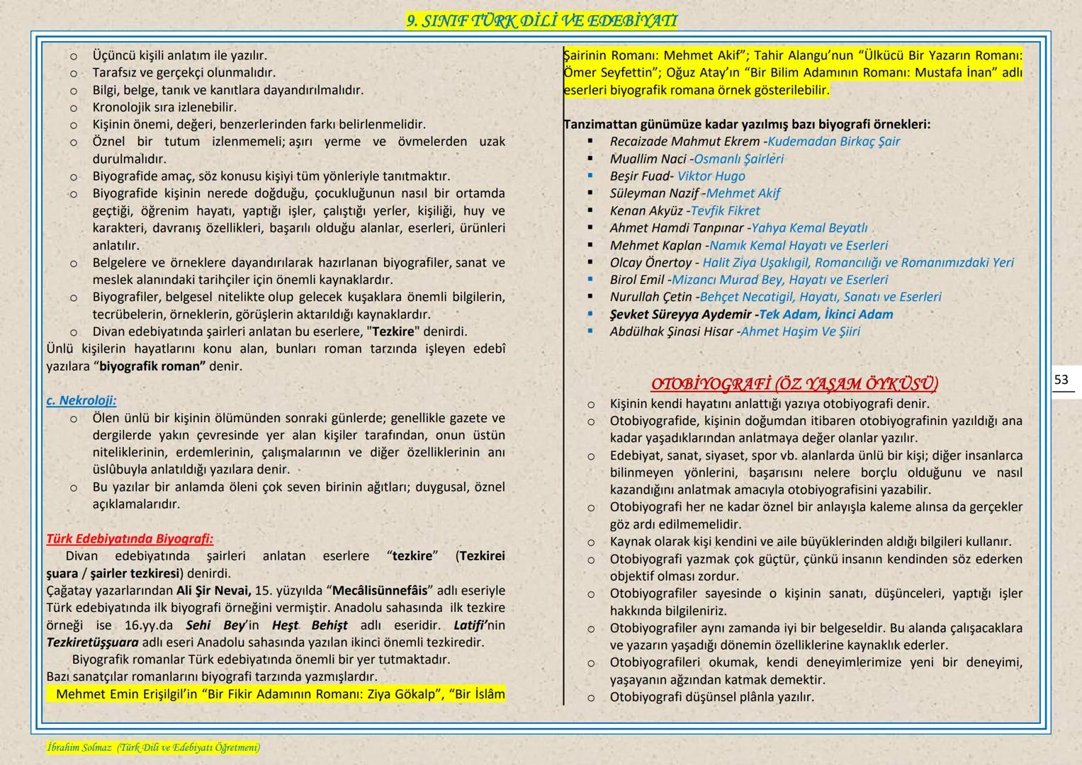 # 9. SINIF TÜRK DİLİ VE EDEBIYATI
## EDEBIYAT NEDIR?
Edebiyat, kişinin duygu ve hayallerini, kendine özgü bir dil kullanarak, estetik kura