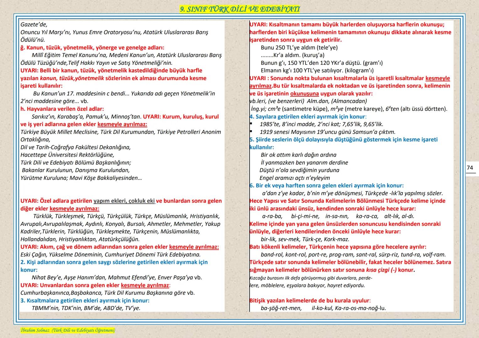 # 9. SINIF TÜRK DİLİ VE EDEBIYATI
## EDEBIYAT NEDIR?
Edebiyat, kişinin duygu ve hayallerini, kendine özgü bir dil kullanarak, estetik kura