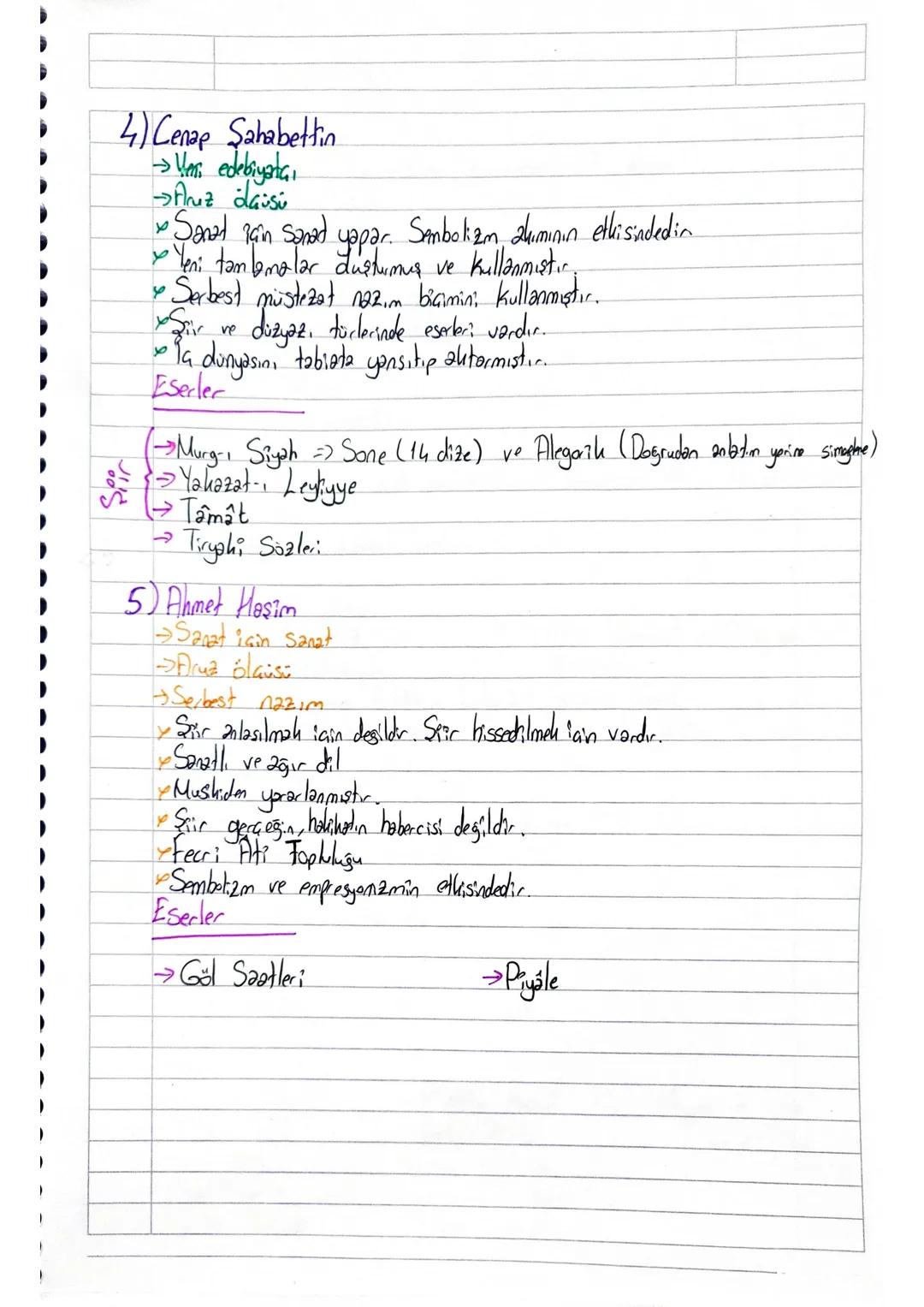 Şairler
1)Namık Kemal
Vatan Şairi
→ilk edebi raman intibah
→tarihi Cezmi
→Sahnelenen ille ayın Vatan Yahut Silistre
→ilk edebi eleştiri Tah