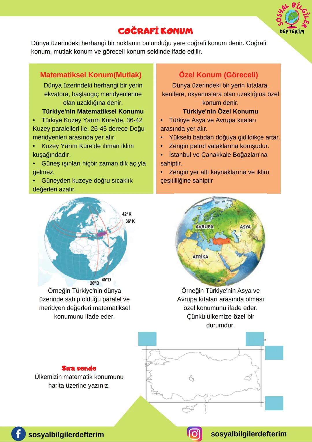 6.SINIF 3.ÜNİTE
E
SOSYAL BİLGİLER
DERS NOTU
SOSYAL
BİLGİLE
DEFTERİM
BİLGİ ŞENTÜRK DÜNYA'NIN NERESİNDEYİZ?
Bir gemi kaptanı yolunu kaybetmede