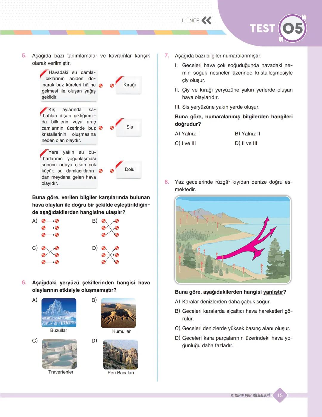 # SORU
BANKASI
SINAVLARA HAZIRLIK / OKULA YARDIMCI
M
■SINIF
8.
Kazanım Kazanım Soru
Yeni Nesil Sorular
イノll Tahtaya Uy
Optik Değerl me
FEN B