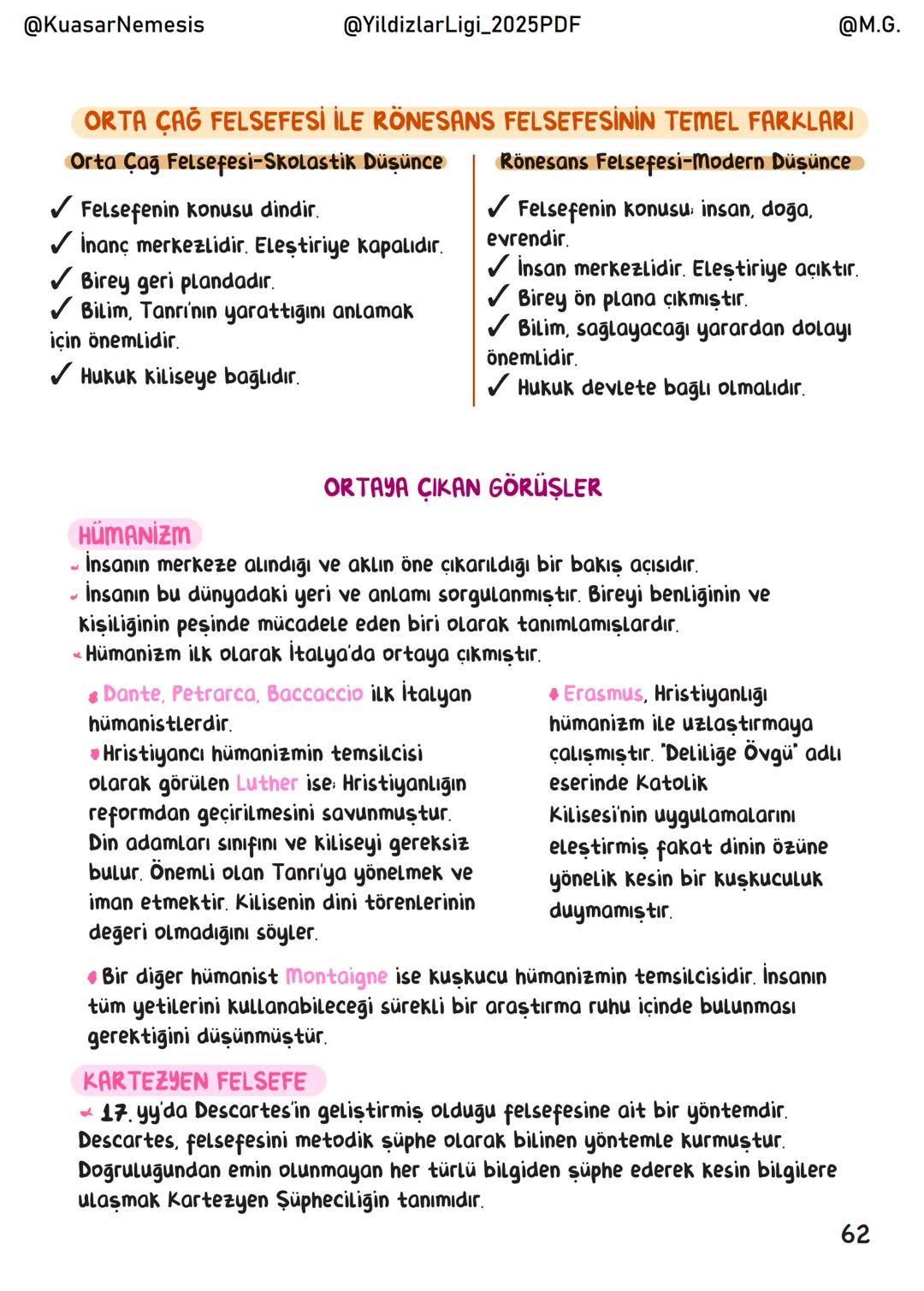 @KuasarNemesis
@YildizlarLigi_2025PDF
@M.G.
# Felsefe
## İÇİNDEKİLER
Felsefeye Giris 1
Bilgi Felsefesi 3
Varlık Felsefesi 16
Ahlak Felsefe