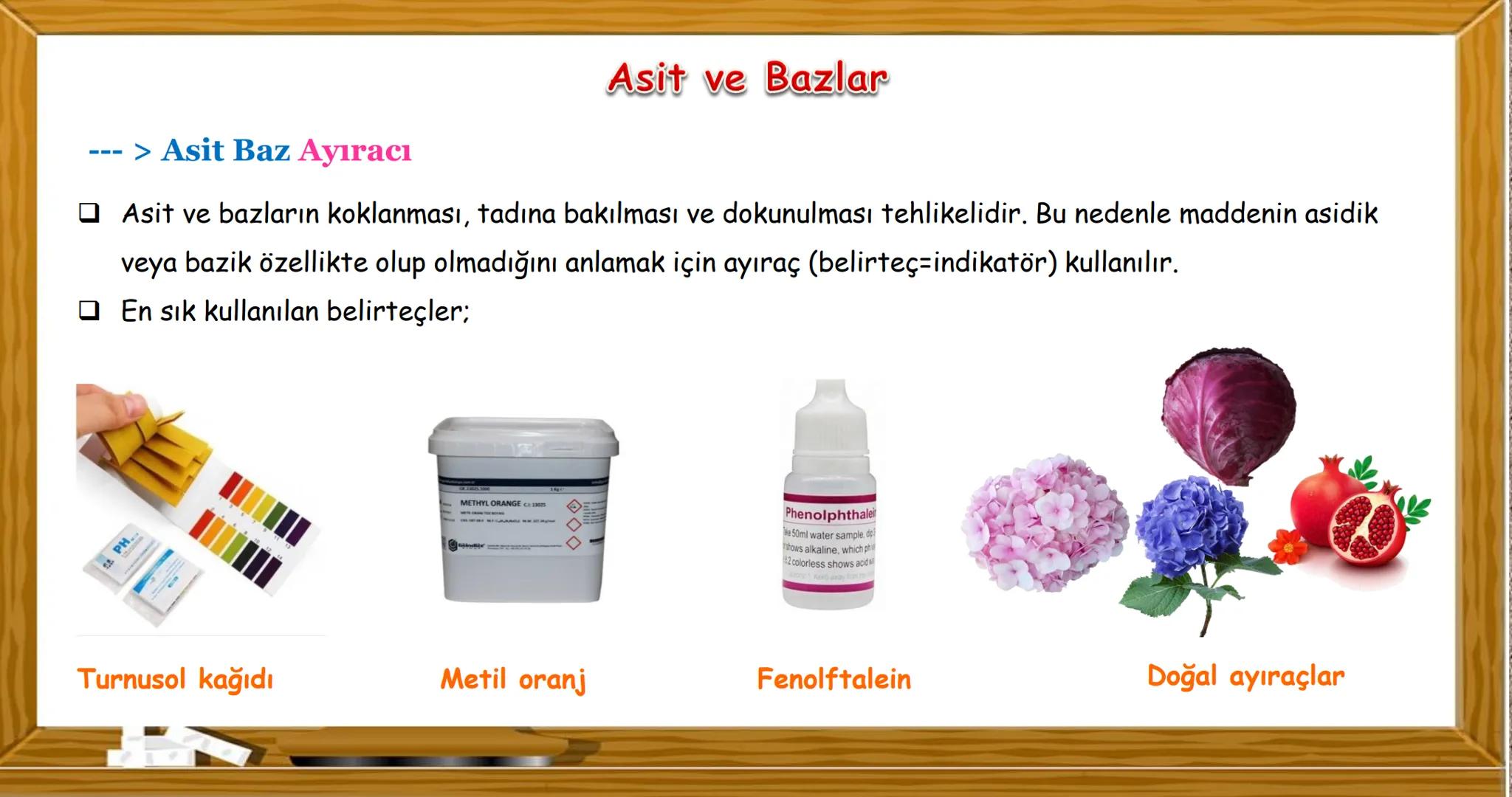 PH LEVEL AFFECTS
MOOD AND HEALTH
ACIDIC
NEUTRAL
ALKALINE
012 3 4 5 6 7 8 9 10 11 12 13 14
POOR HEALTH
GOOD HEALTH Ders: Fen Bilimleri
Ünite