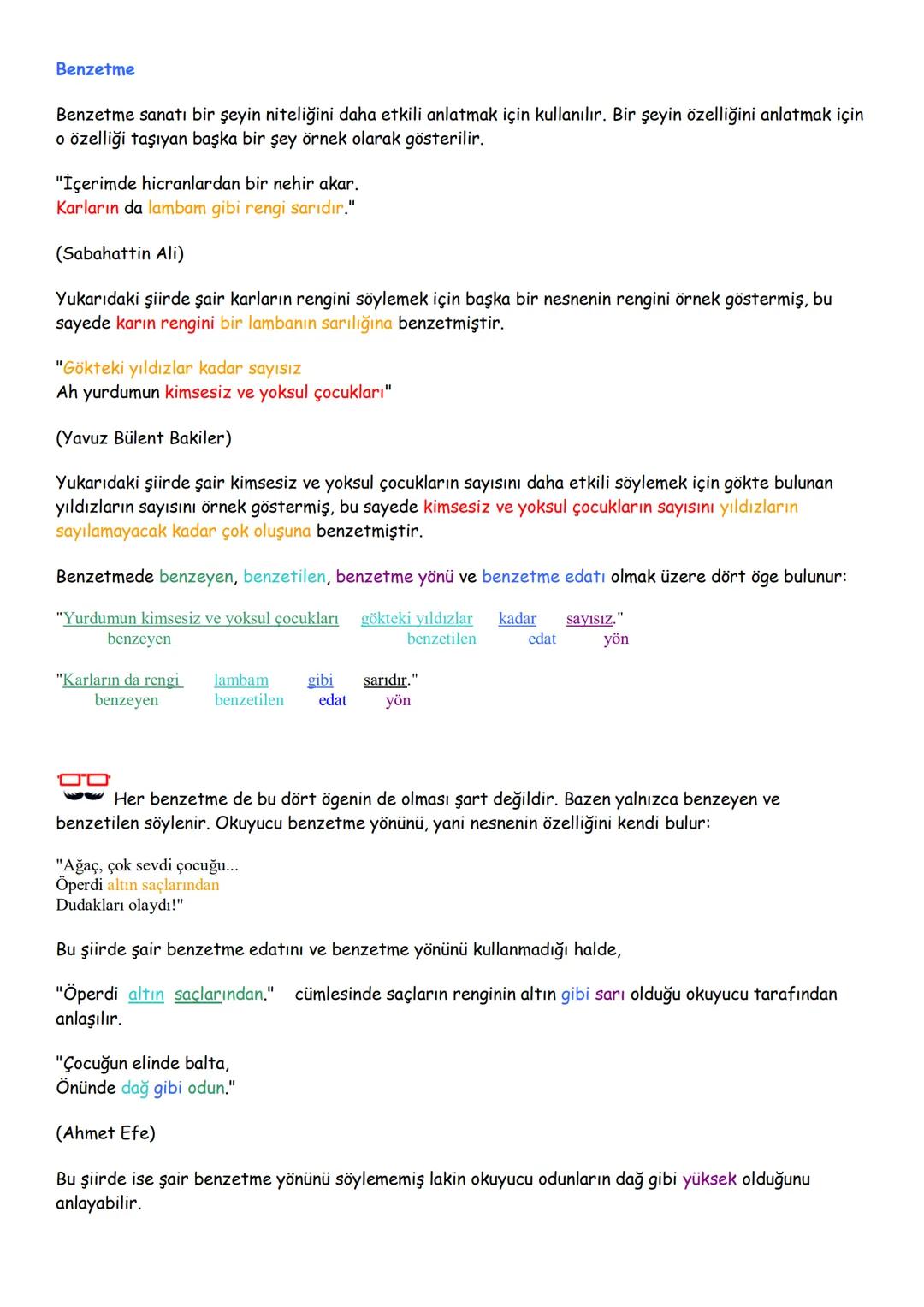 # 6.Sınıf Söz Sanatları PDF - 6. Sınıf Söz Sanatları Konu Anlatımı PDF
Söz sanatları, sözün etkisini arttırmak için kullanılır. Hem günlük