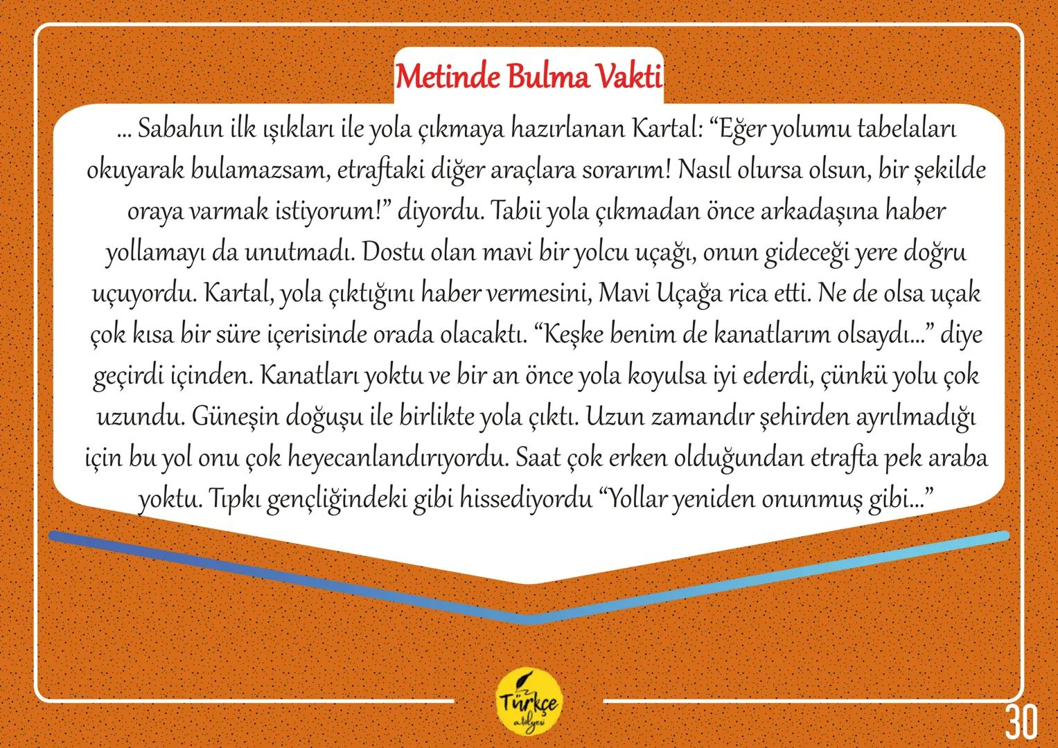 NOKTALAMA
İŞARETLERİ
Türkçe
aldyev Nokta
Virgül
Eğik Çizgi
Tırnak İşareti
Noktalı Virgül
Kısa Çizgi
Noktalama
İki Nokta
İşaretleri
Uzun Çizg