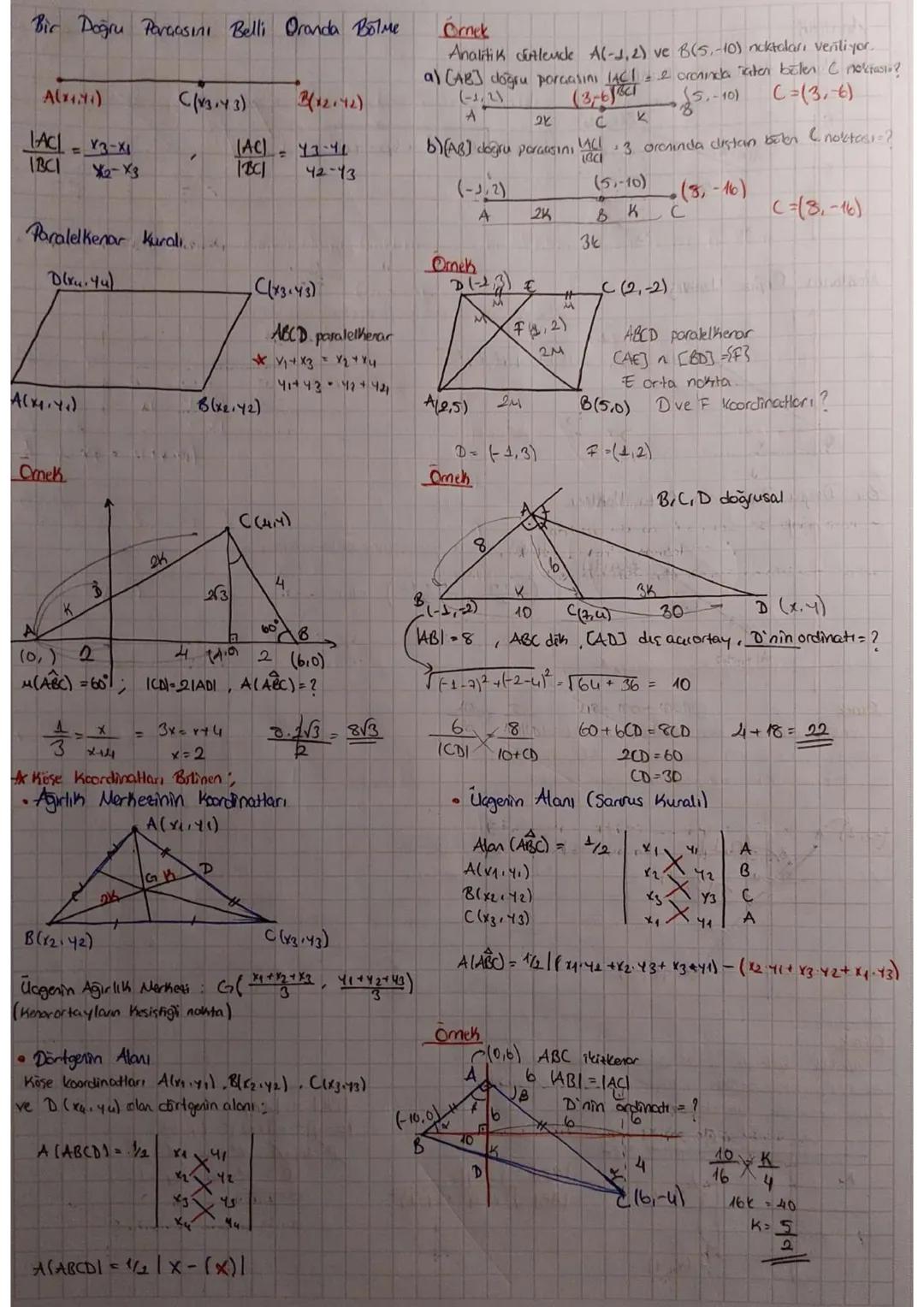 Analitik
iki Nokta Arasındaki Uzaklık
2
Y
B(x2142)
42-41
72-71
A(x)
Alxviyi) ve B (12) noktaları arasındaki utaklık
(A) 02-142-41)2
Noktan
