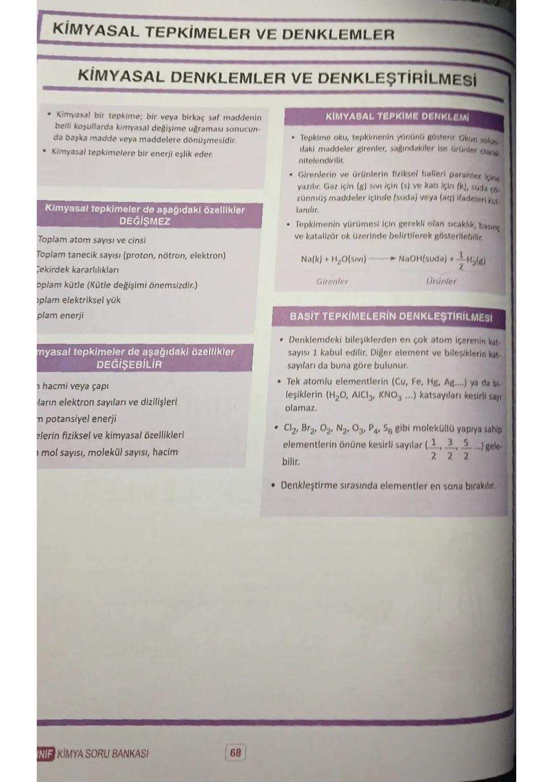 MOL KAVRAMI
MOL TANECİK SAYISI İLİŞKİSİ
Mol latince büyük yığın anlamına gelir. Küçük maddelerin
oluşturduğu büyük yığınları tanımlamaya y
