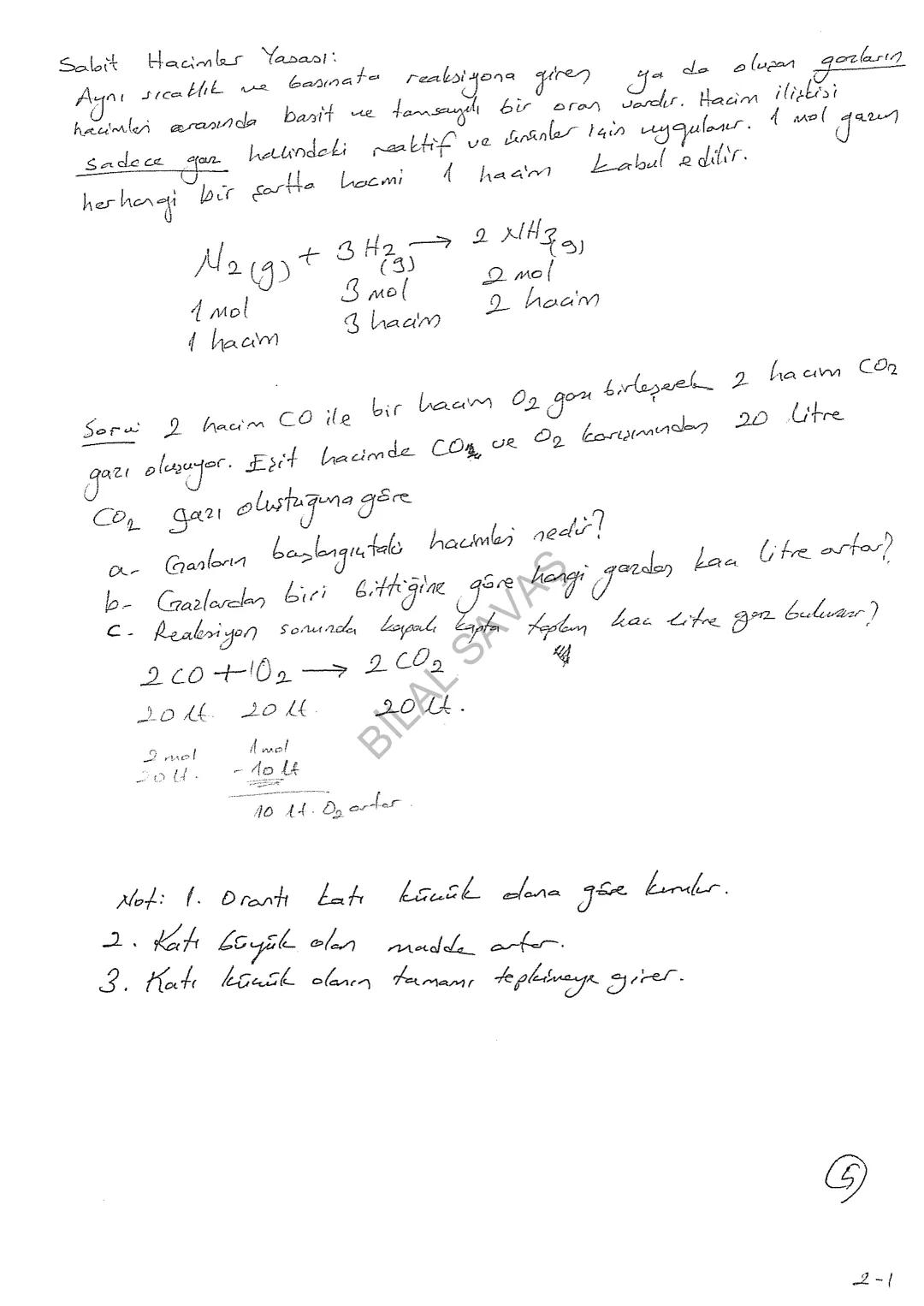 حل
MİLLİ İRADE
KIZ ANADOLU İMAM HATİP LİSESİ
FEN VE SOSYAL BİLİMLER PROJE OKULU
LİSE KİMYA DERS NOTLARI
6-KİMYANIN TEMEL KANUNLARI
VE KİMYAS