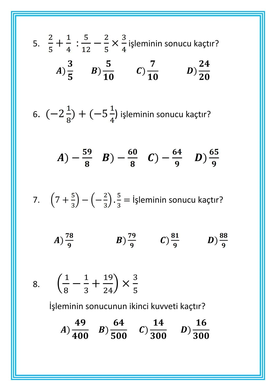 ADIYAMAN
İL MİLLİ EĞİTİM MÜDÜRLÜĞÜ
MATEMATİK TEKRAR FOYU
1. SINIF
2. ÜNİTE
**
***
CUMHURİYETİ MİLLİ EĞİT
**
ADIYAMAN
2021 Bu Çalışma İl