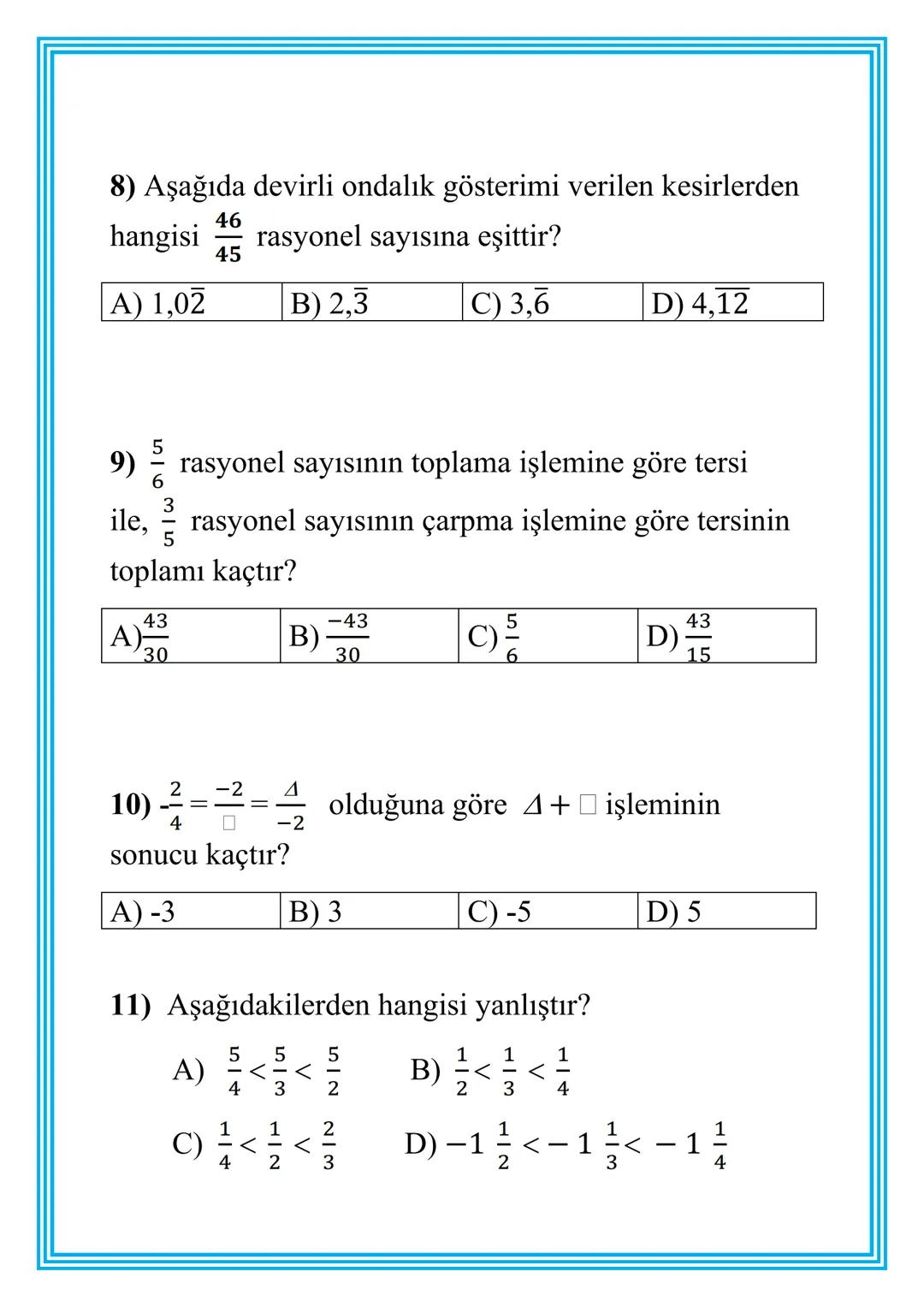 ADIYAMAN
İL MİLLİ EĞİTİM MÜDÜRLÜĞÜ
MATEMATİK TEKRAR FOYU
1. SINIF
2. ÜNİTE
**
***
CUMHURİYETİ MİLLİ EĞİT
**
ADIYAMAN
2021 Bu Çalışma İl