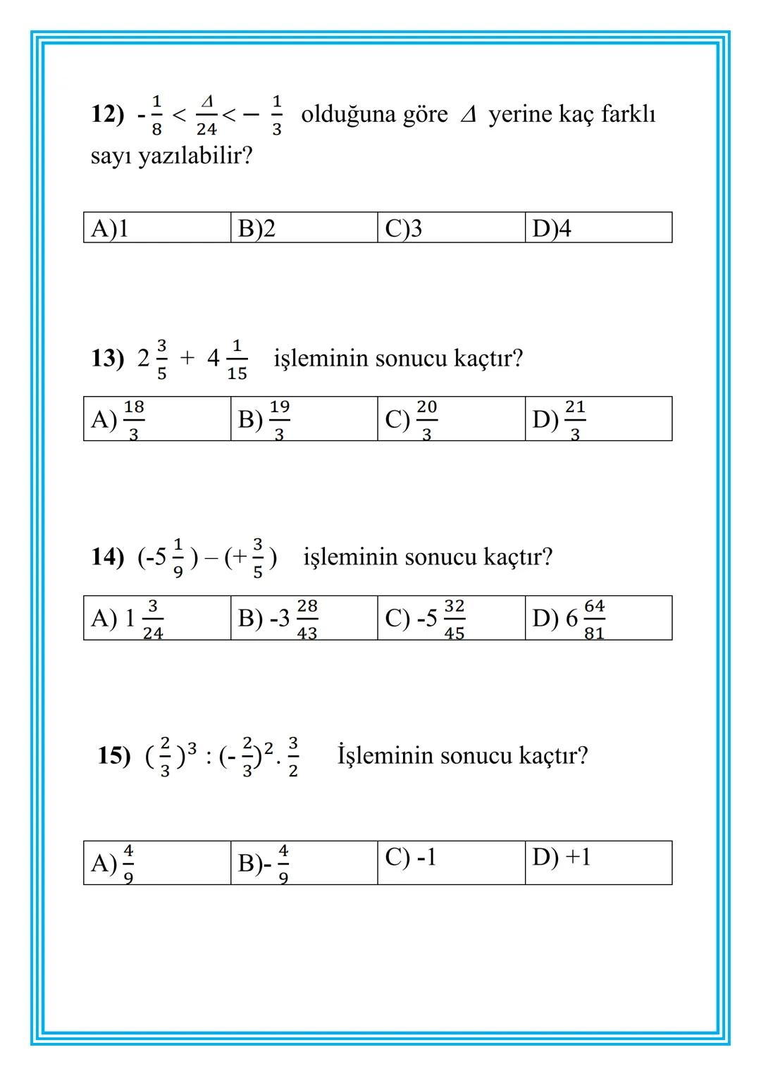 ADIYAMAN
İL MİLLİ EĞİTİM MÜDÜRLÜĞÜ
MATEMATİK TEKRAR FOYU
1. SINIF
2. ÜNİTE
**
***
CUMHURİYETİ MİLLİ EĞİT
**
ADIYAMAN
2021 Bu Çalışma İl