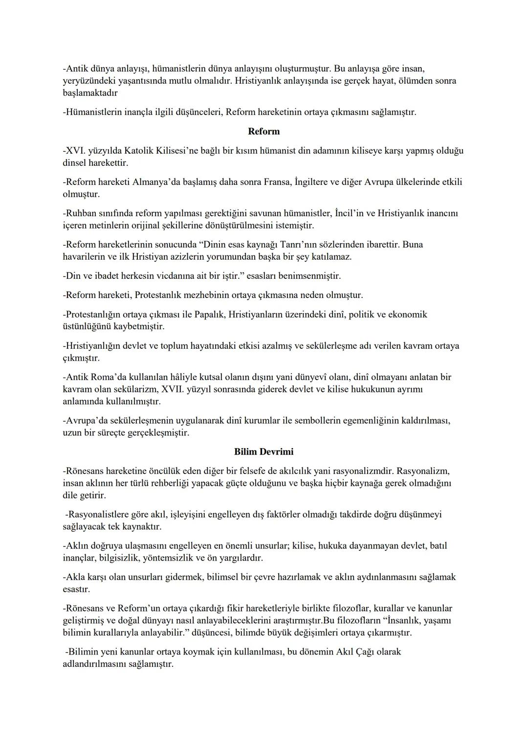 2. ÜNİTE
DEĞİŞİM ÇAĞINDA AVRUPA VE OSMANLI
2.1. AVRUPA'DA DEĞİŞİM ÇAĞI
-XVI. yüzyılın başlarına kadar Avrupa'da siyasi, sosyal ve ekonomi
