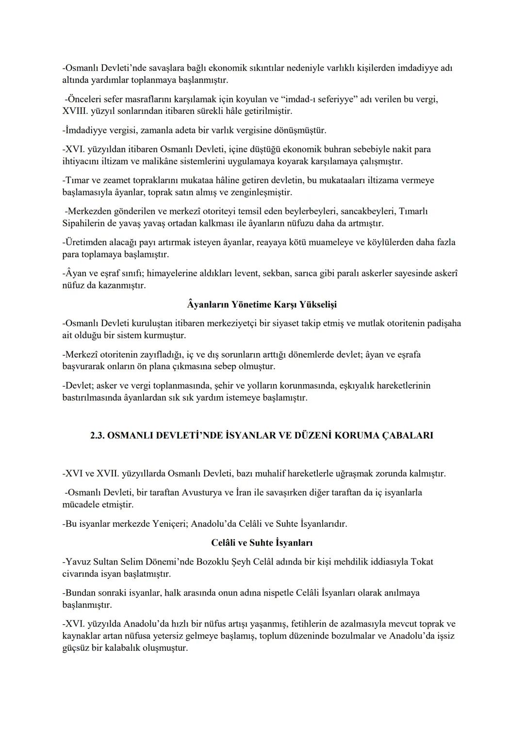 2. ÜNİTE
DEĞİŞİM ÇAĞINDA AVRUPA VE OSMANLI
2.1. AVRUPA'DA DEĞİŞİM ÇAĞI
-XVI. yüzyılın başlarına kadar Avrupa'da siyasi, sosyal ve ekonomi