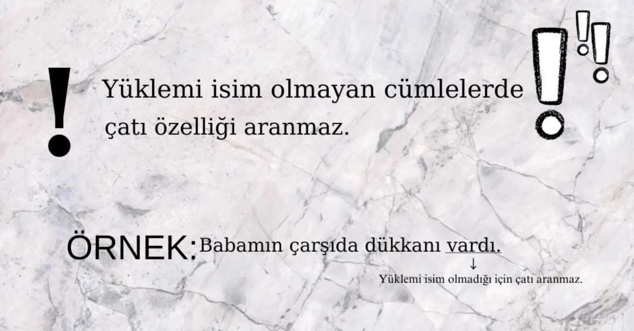 FİİLDE
ÇATI Öznesine
Göre
Fiil Çatısı
Nesnesine
Göre
Etken
Edilgen
Geçişli
Geçişsiz ÖZNESİNE
GÖRE
ÇATILAR 1– ETKEN FİİL
İPUCU
YÜKLEMİN ÖNÜNE