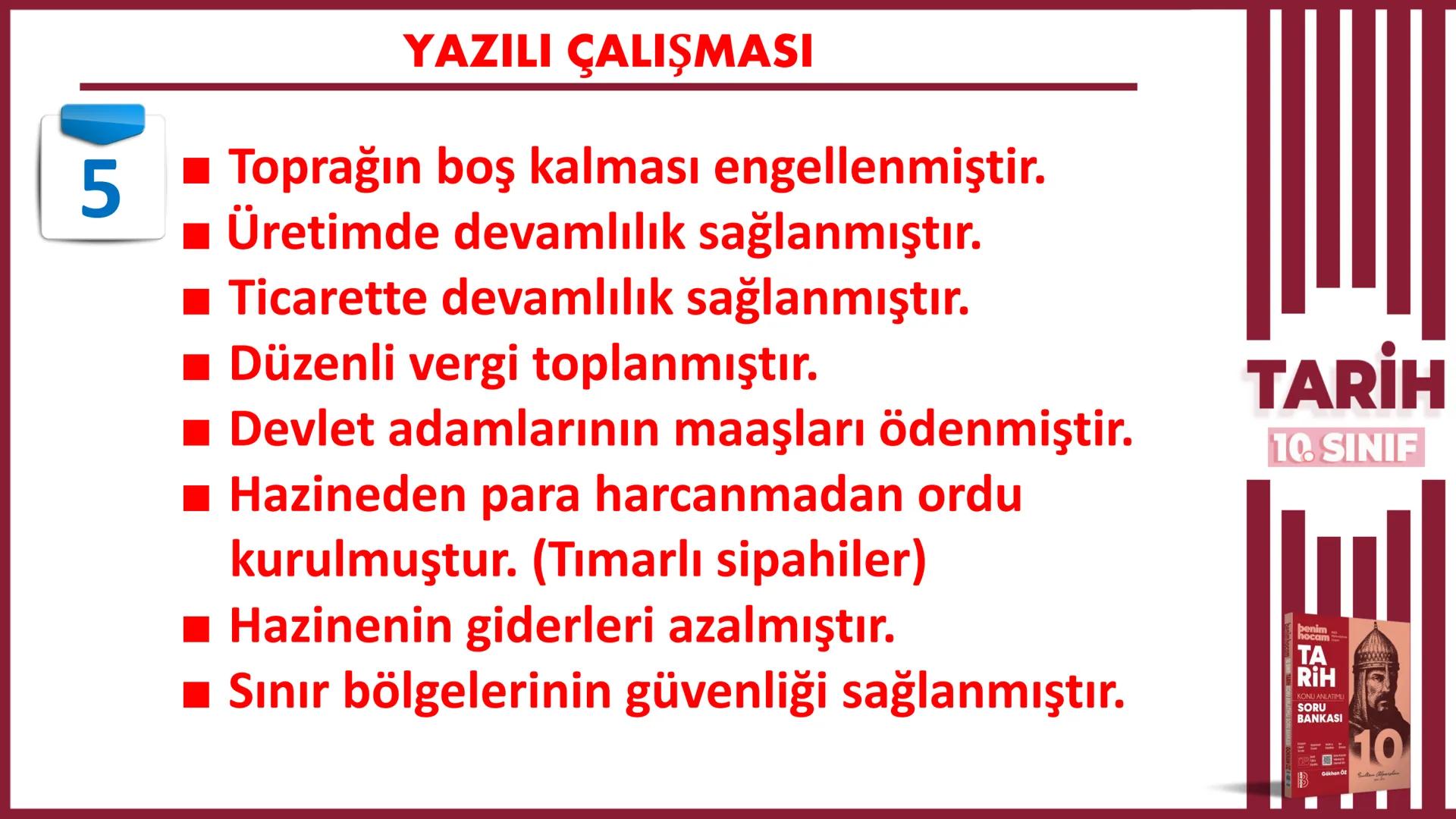 # 1.DÖNEM
# 2.yazılıya
hazırlık
BENIM 10.SINIF HOCAM
LISE
# TARİH
Gökhan Öz
benim hocam
11 12 1
10
9
8 # YAZILI ÇALIŞMASI
Anadolu'nun