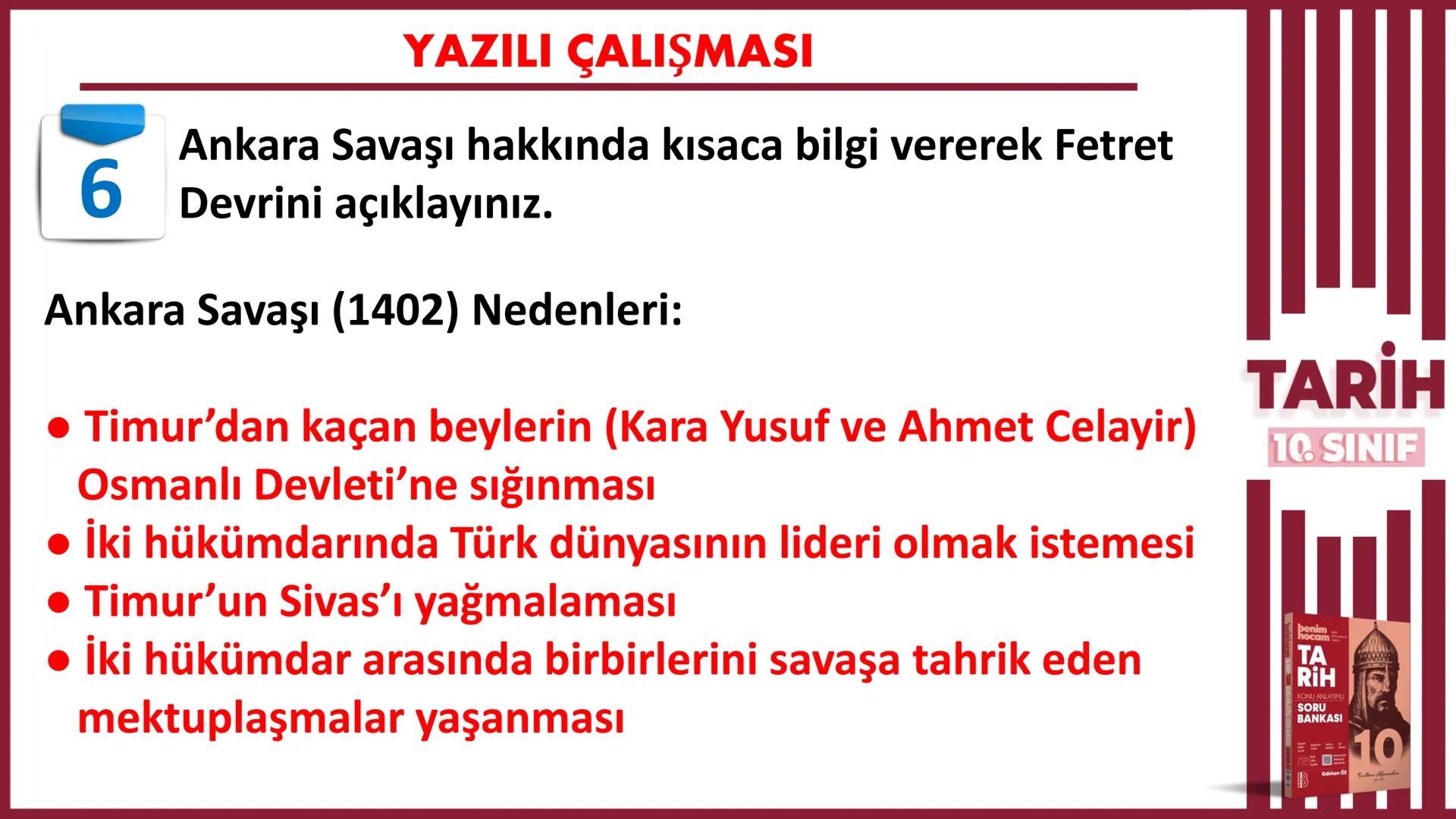 # 1.DÖNEM
# 2.yazılıya
hazırlık
BENIM 10.SINIF HOCAM
LISE
# TARİH
Gökhan Öz
benim hocam
11 12 1
10
9
8 # YAZILI ÇALIŞMASI
Anadolu'nun