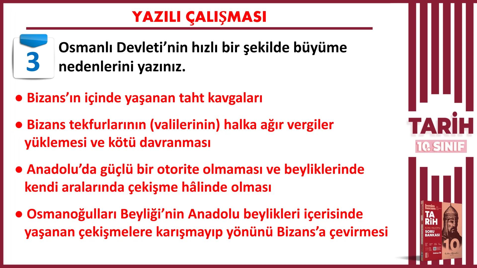 # 1.DÖNEM
# 2.yazılıya
hazırlık
BENIM 10.SINIF HOCAM
LISE
# TARİH
Gökhan Öz
benim hocam
11 12 1
10
9
8 # YAZILI ÇALIŞMASI
Anadolu'nun