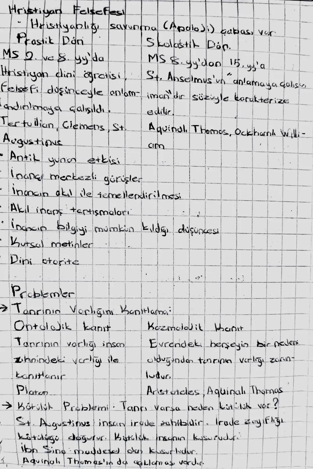 Ms 2. ve 15.
yy Felsefesinin Ortaya Çıkışı
• Duşünce tarihinin en uzun dón.
• Felsefe din birlikteliği
Ihans ve inancın akıl yoluyla toernel
