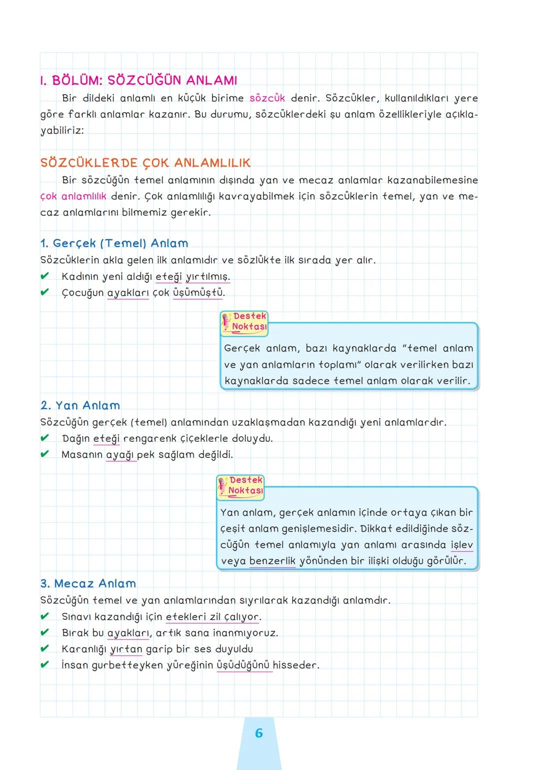 TYT TÜRKÇE
Destek
Serisi
Öğrenmenin
EN Kolay
Yolu!
Destek Defterim
"TYTde En Büyük Desteğim"
öğretici sorular
TYT TÜRKÇE
Konularnin
des