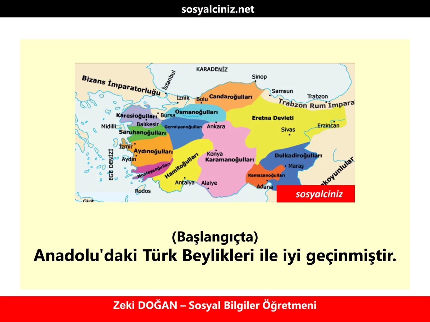 sosyalciniz.net
SOSYAL BฤฐLGฤฐLER 7
Osmanlฤฑ Devletinin
Kฤฑsa Sรผrede Bรผyรผmesinde
Etkili Olan Faktรถrler
Zeki DOฤAN - Sosyal Bilgiler รฤretmeni so