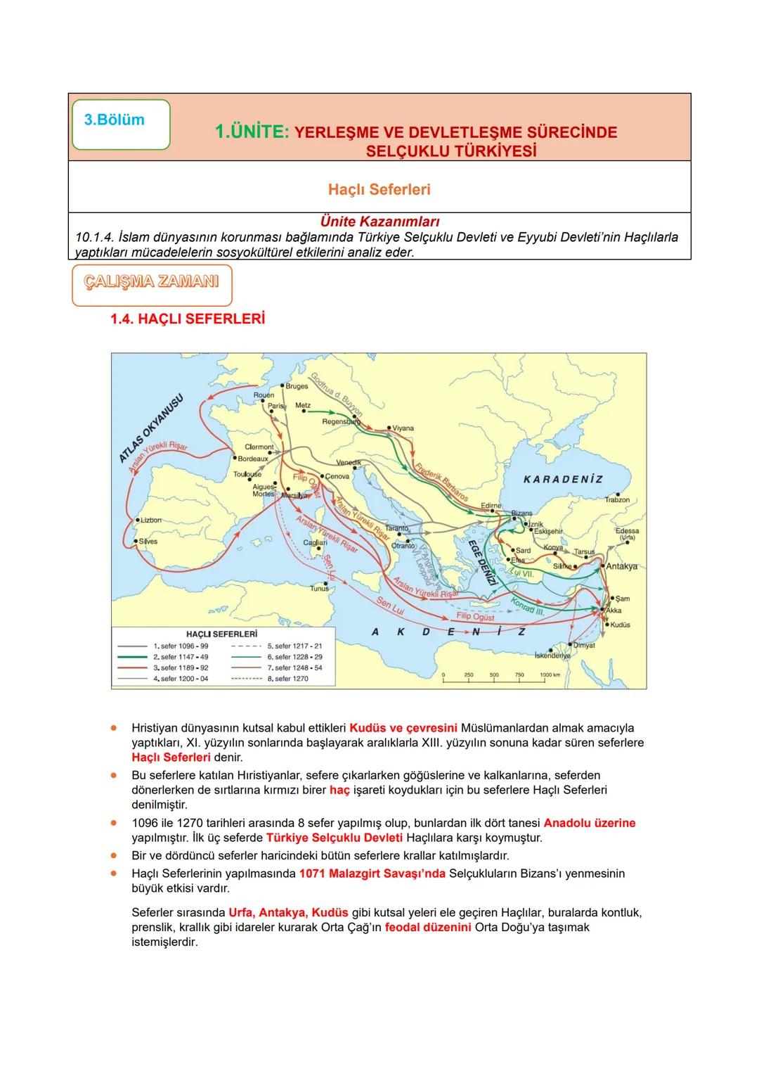 # 1.Bölüm
# 1.ÜNİTE: YERLEŞME VE DEVLETLEŞME SÜRECİNDE
## SELÇUKLU TÜRKİYESİ
### Anadolu Siyasi Tarihi/Anadolu'nun Türkleşmesi/
#### Anado