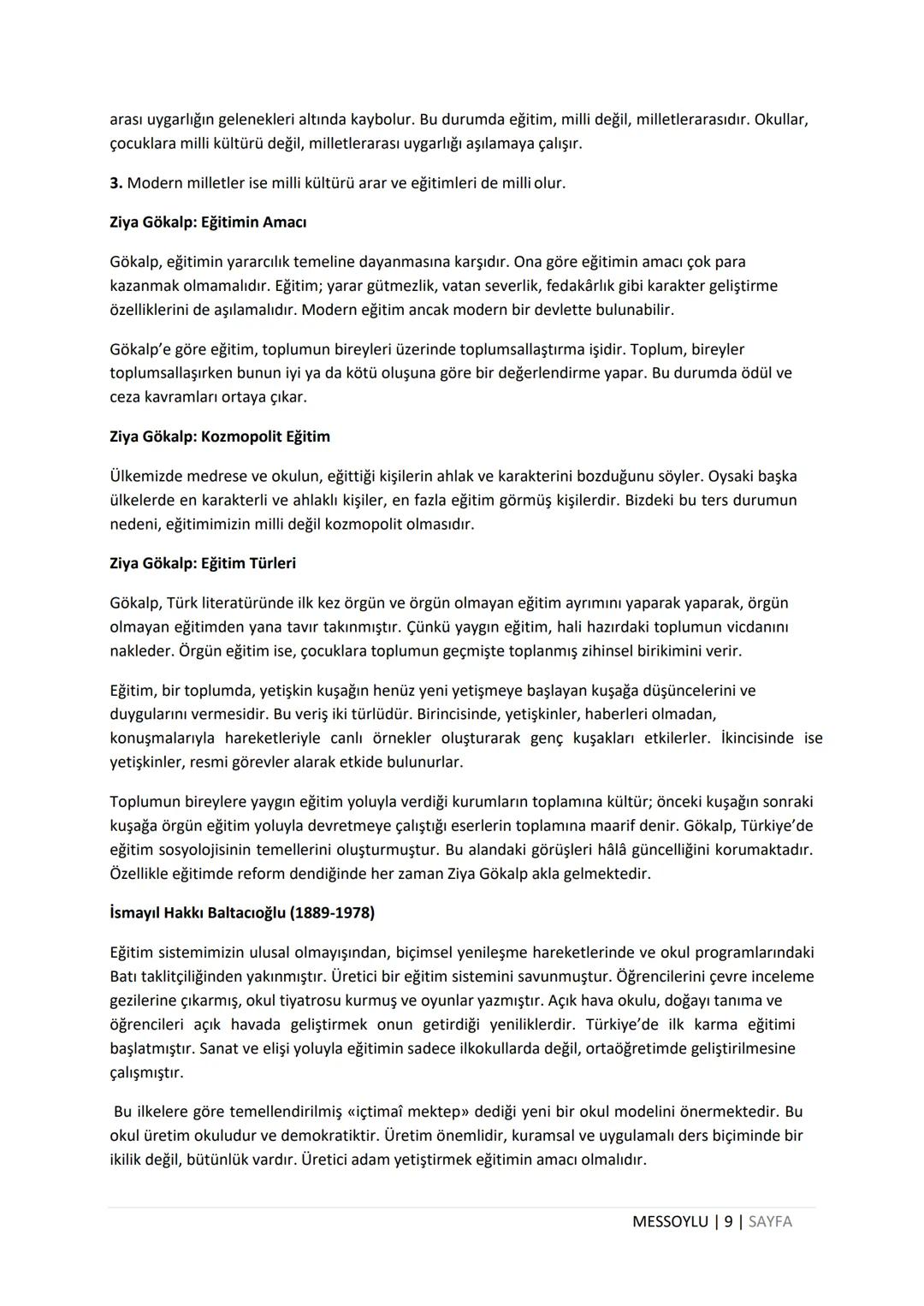 # EĞİTİM SOSYOLOJİSİ
DERS NOTU
MEHMET EMİN SOYLU
WWW.MEHMETEMINSOYLU.COM # Eğitim Sosyolojisi Ders Notları
1. BÖLÜM - EĞİTİM SOSYOLOJİSİN