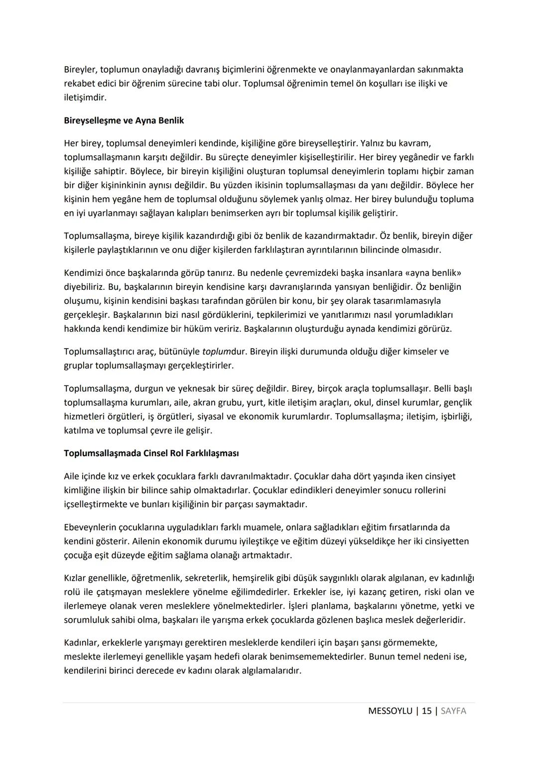 # EĞİTİM SOSYOLOJİSİ
DERS NOTU
MEHMET EMİN SOYLU
WWW.MEHMETEMINSOYLU.COM # Eğitim Sosyolojisi Ders Notları
1. BÖLÜM - EĞİTİM SOSYOLOJİSİN