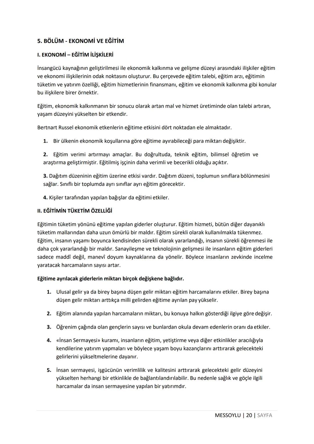 # EĞİTİM SOSYOLOJİSİ
DERS NOTU
MEHMET EMİN SOYLU
WWW.MEHMETEMINSOYLU.COM # Eğitim Sosyolojisi Ders Notları
1. BÖLÜM - EĞİTİM SOSYOLOJİSİN