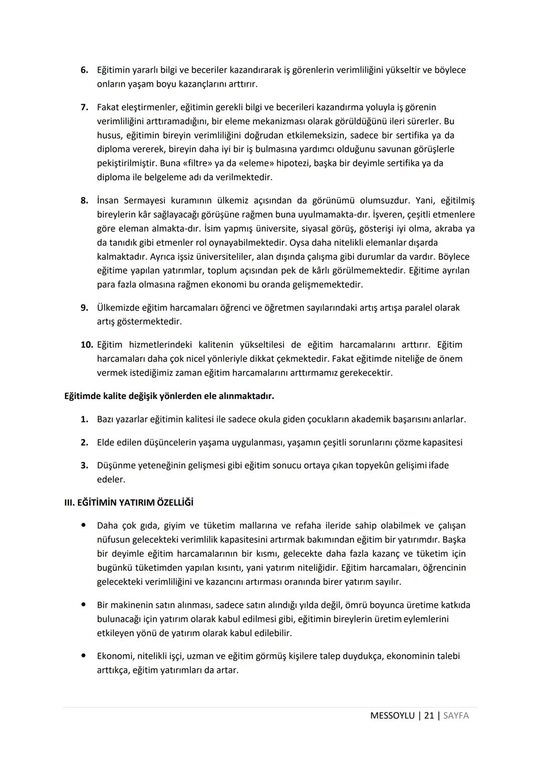 # EĞİTİM SOSYOLOJİSİ
DERS NOTU
MEHMET EMİN SOYLU
WWW.MEHMETEMINSOYLU.COM # Eğitim Sosyolojisi Ders Notları
1. BÖLÜM - EĞİTİM SOSYOLOJİSİN