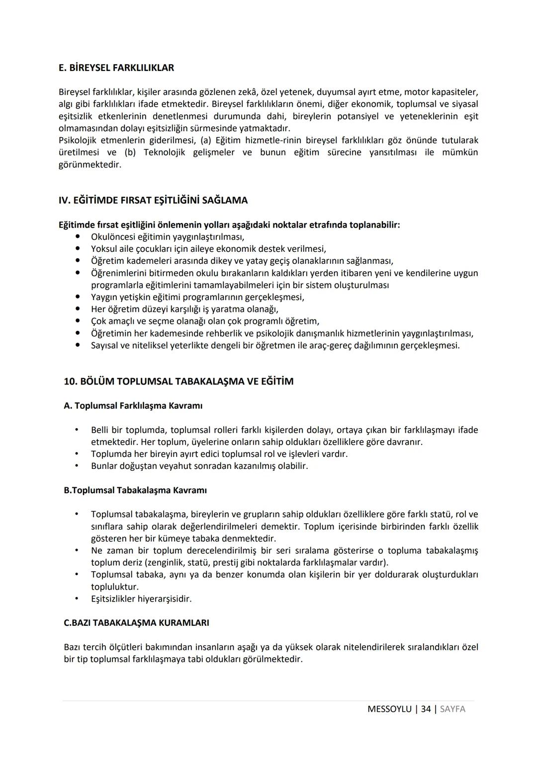 # EĞİTİM SOSYOLOJİSİ
DERS NOTU
MEHMET EMİN SOYLU
WWW.MEHMETEMINSOYLU.COM # Eğitim Sosyolojisi Ders Notları
1. BÖLÜM - EĞİTİM SOSYOLOJİSİN