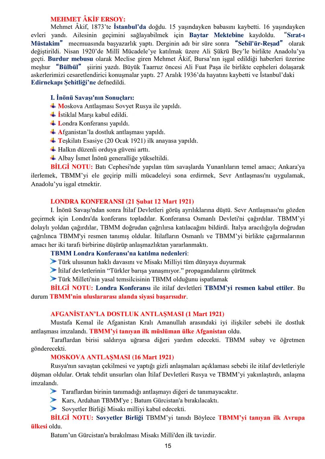 # T.C. İNKILAP TARİHİ ve ATATÜRKÇÜLÜK DERSİ I.DÖNEM DERS NOTLARI
# 1.ÜNİTE: BİR KAHRAMAN DOĞUYOR
# UYANAN AVRUPA ve SARSILAN OSMANLI (1. Ü