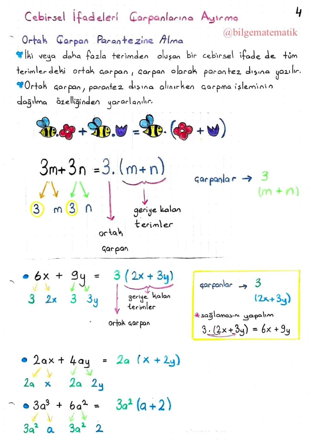 # İki Kare Farkı Özdeşliği
1
α
a-b
@bilgematematik
b
*Bir kenar uzunluğu a olan bir
b
kare çizelim,
a-b
*Bir kenar uzunluğu b olan