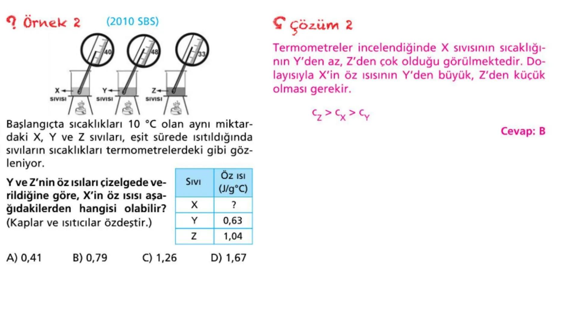 Metal kaşık
ÖZ ISI
Tahta kaşık Günlük hayatta sıkça birbirinin yerine kullanılmalarına rağmen ısı ve sıcaklık
kavramları birbirinden farkl