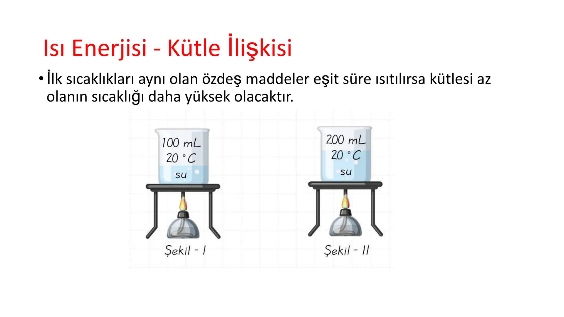 Metal kaşık
ÖZ ISI
Tahta kaşık Günlük hayatta sıkça birbirinin yerine kullanılmalarına rağmen ısı ve sıcaklık
kavramları birbirinden farkl