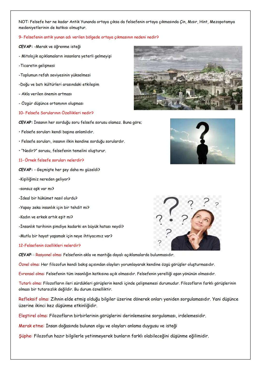 30 OCAK 2024
10/11.SINIF FELSEFE DERSİ BÜTÜN KONULAR.
KISA SORU -CEVAP 10-11 VE 12.SINIF BÜTÜN ÜNİTELER
1- Felsefe sözcüğünün kelime anlamı