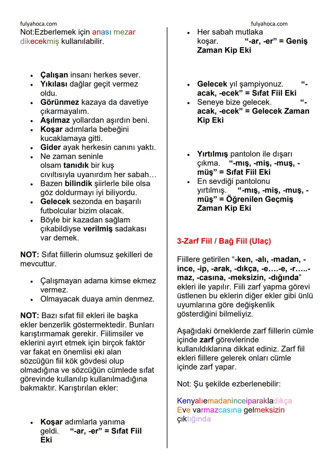 fulyahoca.com
# SÖZCÜKTE ANLAM
fulyahoca.com
Sözcük (Kelime): Bir varlığı ya da
kavramı karşılayan hece veya hece
topluluğudur.
Türkçede sö
