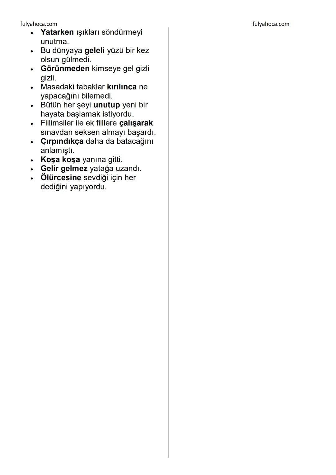 fulyahoca.com
# SÖZCÜKTE ANLAM
fulyahoca.com
Sözcük (Kelime): Bir varlığı ya da
kavramı karşılayan hece veya hece
topluluğudur.
Türkçede sö