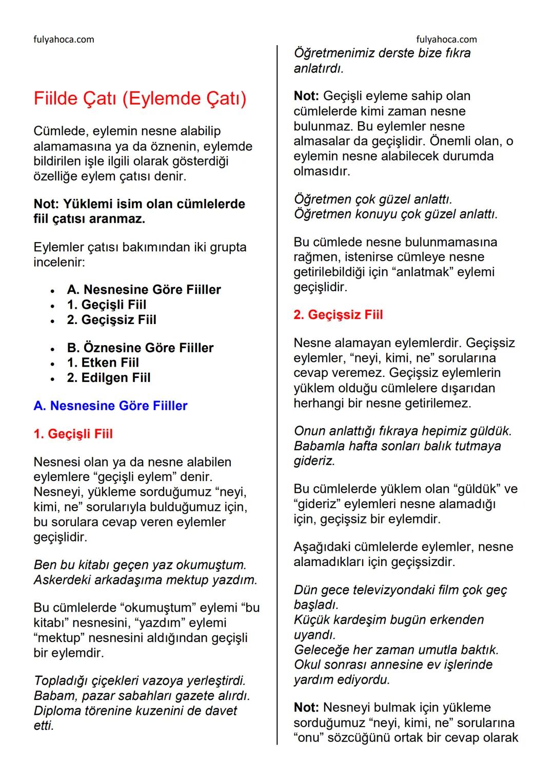 fulyahoca.com
# SÖZCÜKTE ANLAM
fulyahoca.com
Sözcük (Kelime): Bir varlığı ya da
kavramı karşılayan hece veya hece
topluluğudur.
Türkçede sö