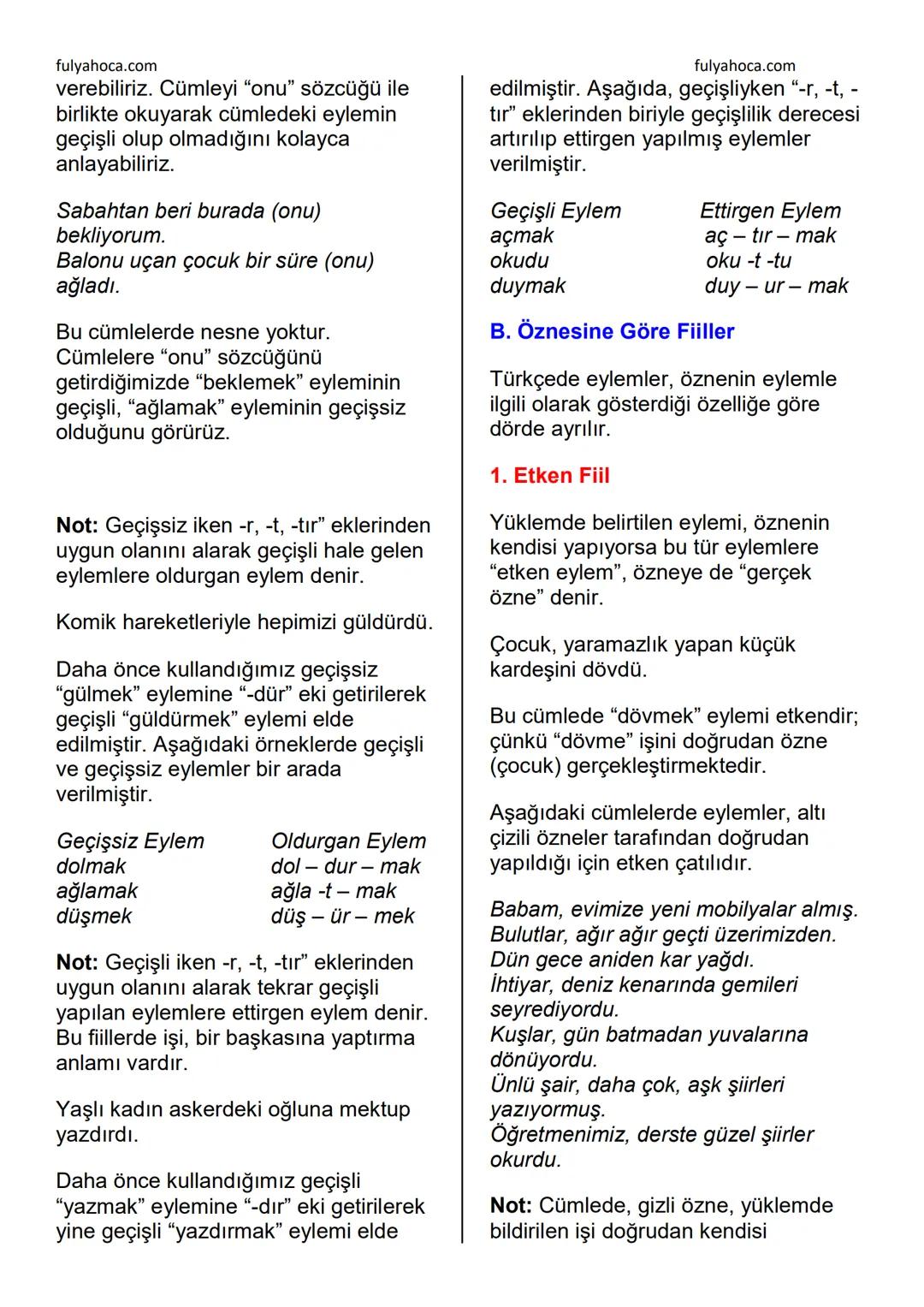 fulyahoca.com
# SÖZCÜKTE ANLAM
fulyahoca.com
Sözcük (Kelime): Bir varlığı ya da
kavramı karşılayan hece veya hece
topluluğudur.
Türkçede sö