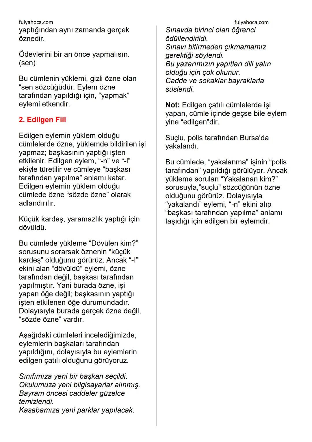 fulyahoca.com
# SÖZCÜKTE ANLAM
fulyahoca.com
Sözcük (Kelime): Bir varlığı ya da
kavramı karşılayan hece veya hece
topluluğudur.
Türkçede sö