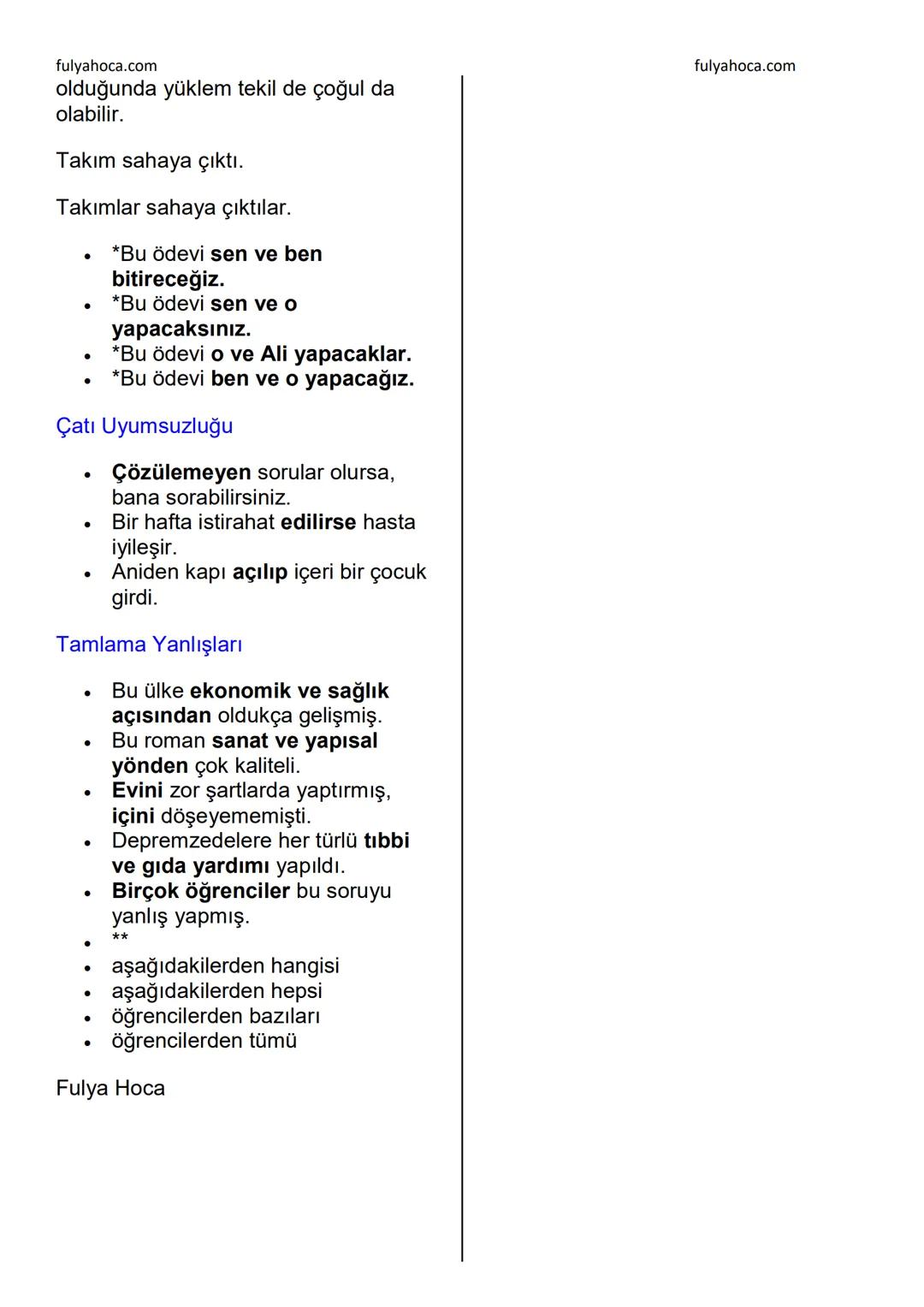 fulyahoca.com
# SÖZCÜKTE ANLAM
fulyahoca.com
Sözcük (Kelime): Bir varlığı ya da
kavramı karşılayan hece veya hece
topluluğudur.
Türkçede sö