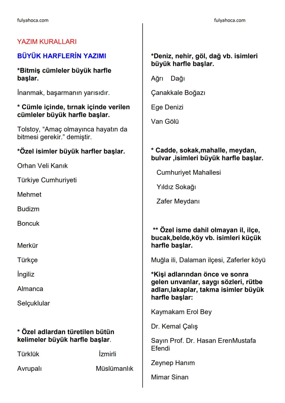 fulyahoca.com
# SÖZCÜKTE ANLAM
fulyahoca.com
Sözcük (Kelime): Bir varlığı ya da
kavramı karşılayan hece veya hece
topluluğudur.
Türkçede sö