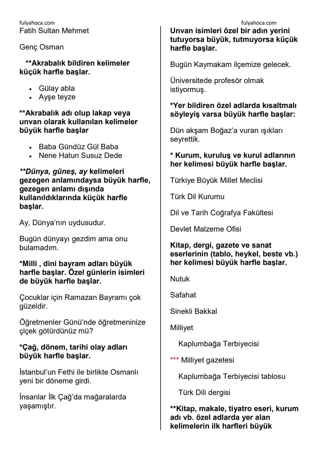 fulyahoca.com
# SÖZCÜKTE ANLAM
fulyahoca.com
Sözcük (Kelime): Bir varlığı ya da
kavramı karşılayan hece veya hece
topluluğudur.
Türkçede sö